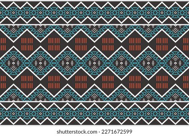 Simple ethnic design patterns. traditional patterned carpets It is a pattern geometric shapes. Create beautiful fabric patterns. Design for print. Using in the fashion industry.