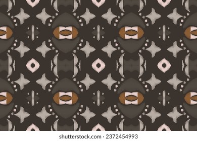 Simple ethnic design. traditional pattern African art It is a pattern created by combining geometric shapes. Create beautiful fabric patterns. Design for print. Using in the fashion industry.