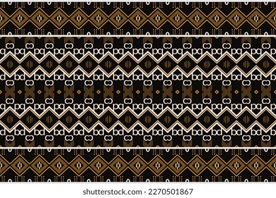 Simple ethnic design. traditional patterned old saree dress design It is a pattern geometric shapes. Create beautiful fabric patterns. Design for print. Using in the fashion industry.