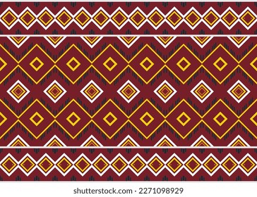 Simple ethnic design. traditional patterned vector It is a pattern geometric shapes. Create beautiful fabric patterns. Design for print. Using in the fashion industry.