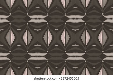 Simple ethnic design. traditional patterned wallpaper It is a pattern created by combining geometric shapes. Create beautiful fabric patterns. Design for print. Using in the fashion industry.