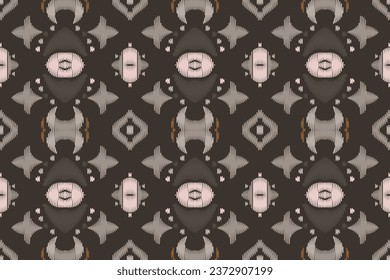 Simple ethnic design. traditional patterned old saree dress design It is a pattern created by combining geometric shapes. Create beautiful fabric patterns. Design for print.