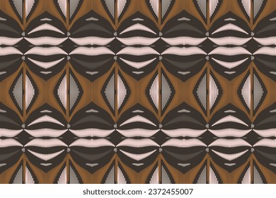Simple ethnic design. Traditional ethnic patterns vectors It is a pattern created by combining geometric shapes. Create beautiful fabric patterns. Design for print. Using in the fashion industry.