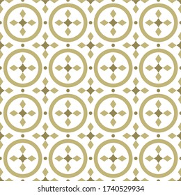 Simple Ethnic Traditional  Brown Monochrome Seamless Pattern Background Wallpaper. Pattern for Textile, fabric, paper, print, interior, decor and more.