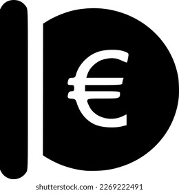 simple Euro currency, perfectly matched the donate icon.