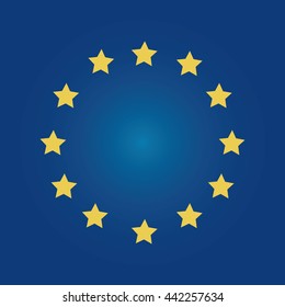 simple Europe flag