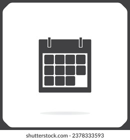 Simple european 2015 year vector calendar
