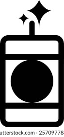 simple explosion icon illustration design