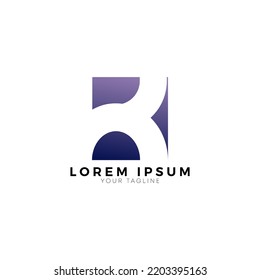 Simple Expressive Letter K Logo for your Company Business Icon Vector
