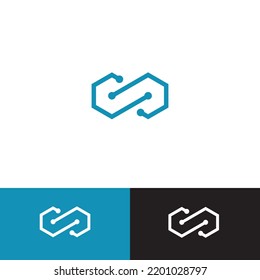 einfaches und auffallendes Logo-Branding für moderne Unternehmen