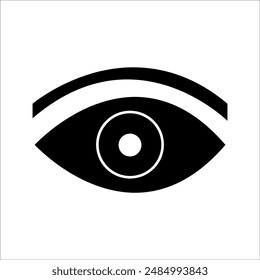 simple eye vector icon design