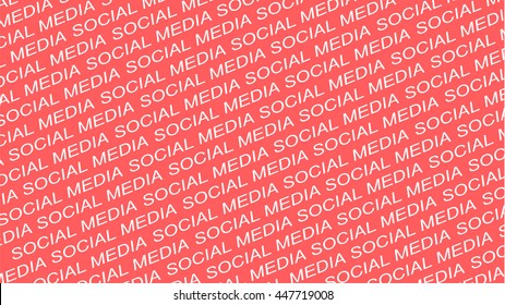 A simple faded red background with white text for Social Media projects