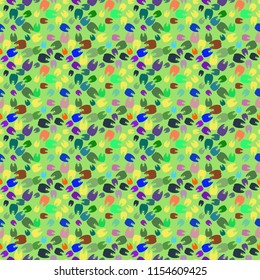 Simple fairy background dental tooth seamless.