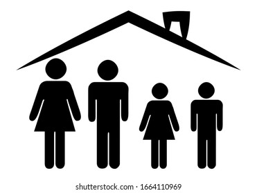 
Simple Family Home Insurance icon