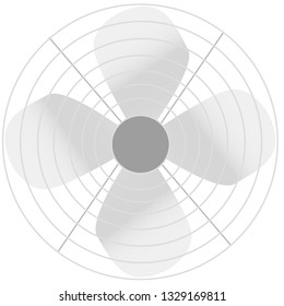 Simple Fan Vector Illustration