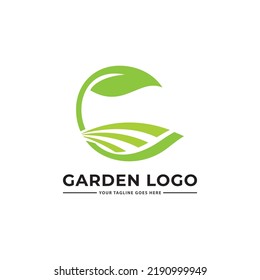 Simple farm logo. Farm animal sign. Green logotype for farm. Symbol for agricultural products.