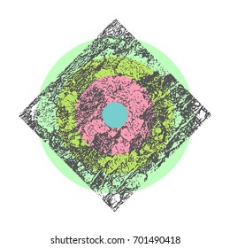 Simple Fashion Geometric Texture.
Vector Fashion Concept Geometric Texture with natural hand-drawn elements.

