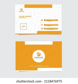 Simple Fast Food Business Card Design