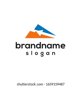 simple fast logo design vector