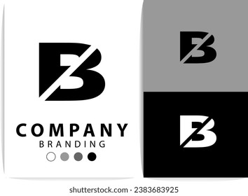 Simple FB or B Logo Inspiration