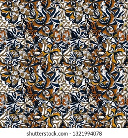 Simple feminine pattern for invitation. Contrast seamless butterfly cloth template on blue, white and black. Flying butterfly linen theme Vector. Repeating insect fabric clipart for garments.