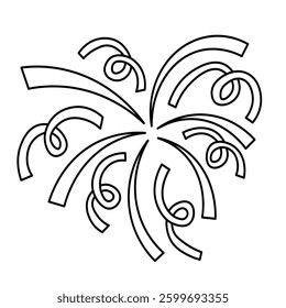 Simple, festive and fun doodle clip art.