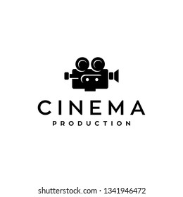 simple film production logo design