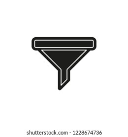Simple Filter Vector Icon