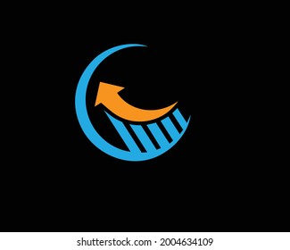 Simple Financial, Business  and investment Logo designs concept vector, Modern Finance logo designs.
