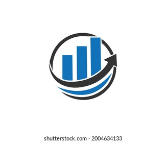 Simple Financial, Business  and investment Logo designs concept vector, Modern Finance logo designs.