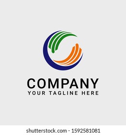 Simple Financial Business Logo Design