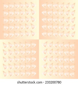simple fir trees checkered vintage background