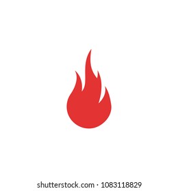 simple fire logo