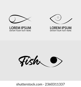 A simple fish head logo, maybe suitable for your business logo.