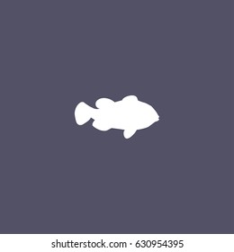 simple fish icon