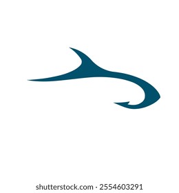 simple Fish icon vector illustration.