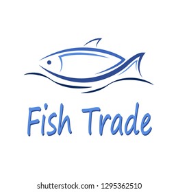 simple fish logo 