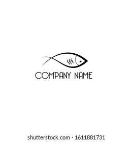 Simple Fish Logo Design Inspiration