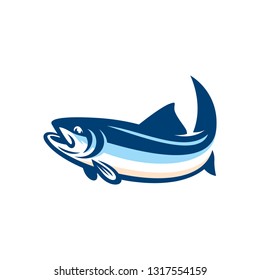 Simple Fish Logo Vector