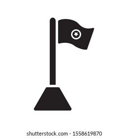 Simple flag icon. vector graphics. National flag icon