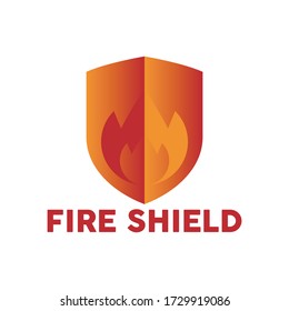 Simple Flame Logo Vector Illustration Stock Vector (Royalty Free ...