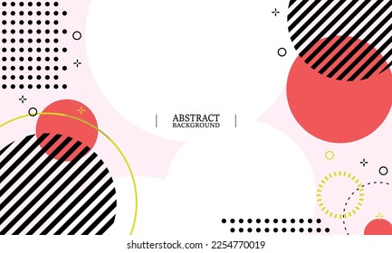 simple flat abstract geometric background 024