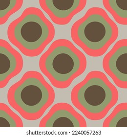 Un simple adorno abstracto plano decorará cualquier superficie o cosa y lo hará atractivo. Patrón sin problemas para impresiones, textiles, web, publicidad y cualquier proyecto de diseño.