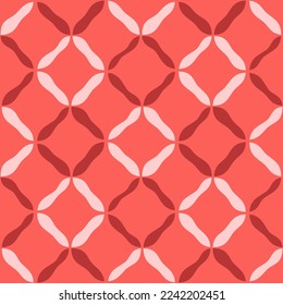Simple flat abstract ornament will decorate any surface or thing and make it attractive. Seamless pattern for prints, textile, web, advertising and any design projects.