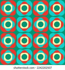 Un simple adorno abstracto plano decorará cualquier superficie o cosa y lo hará atractivo. Patrón sin problemas para impresiones, textiles, web, publicidad y cualquier proyecto de diseño.