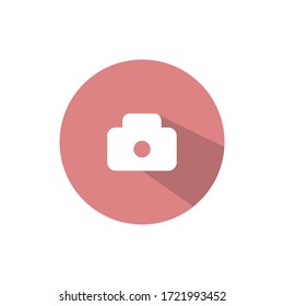A simple flat camera illustration