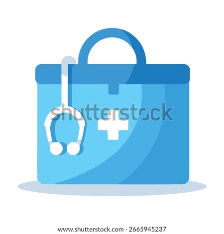 Simple Flat Design First Aid Kit