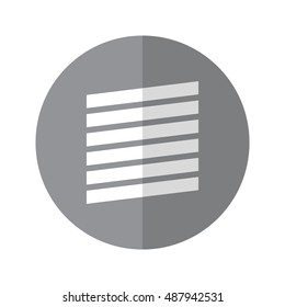 Simple Flat Design Justify Alignment symbol with diagonal style.