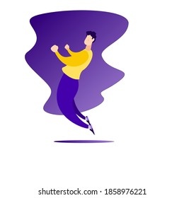 Simple Flat Design and A Little Touch of Gradation