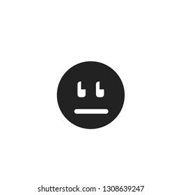 Simple Flat Emoticon Stock Vector (Royalty Free) 1308639247 | Shutterstock